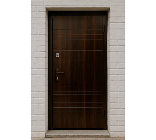 Вхідні двері Вулкан із МДФ накладками