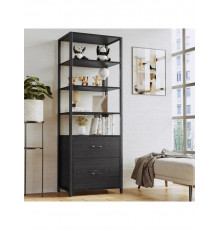 Высокий промышленный шкаф с выдвижными ящиками