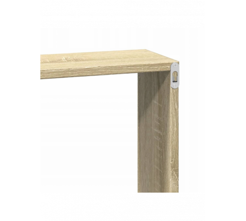 Настінна полиця 100×16×30 см дуб Сонома