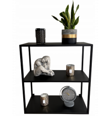 Настінна полиця 3 рівня Hanging, чорний