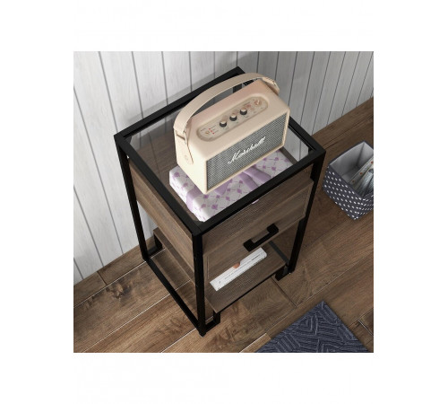 Тумбочка – металлическая лофт-тумба от производителя MSM.