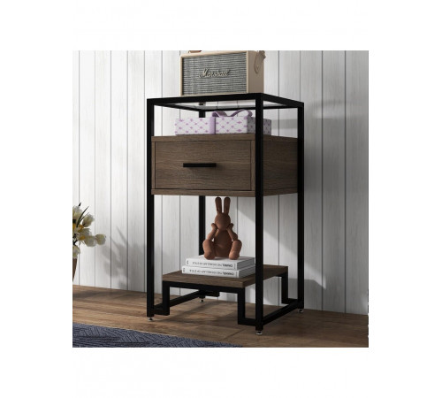 Тумбочка – металлическая лофт-тумба от производителя MSM.