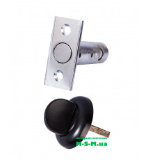 Задвижка врезная односторонняя Арико Черный