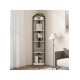 Угловой стеллаж Tieasha – 177×28,5×28,5 см, LOFT дизайн