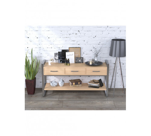 Консоль з ящиками L-145 Хром MSMLOFT