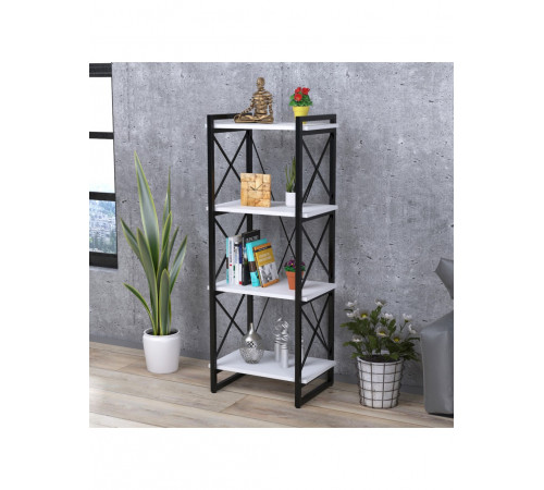 Стеллаж Скиф-4-550 - 55 × 40 × 140 см