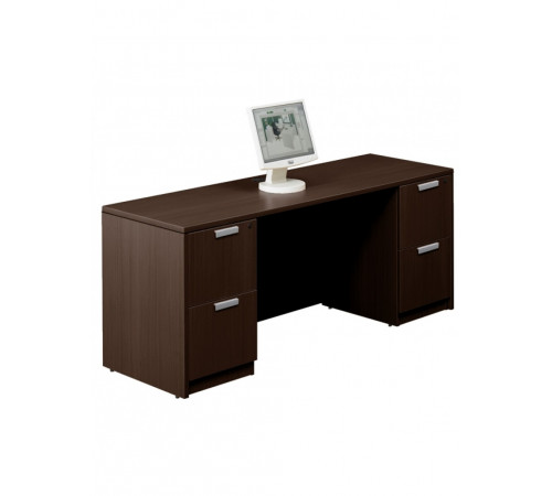 Стол Credenza – современный письменный стол с двойной подставкой (MSMLOFT)