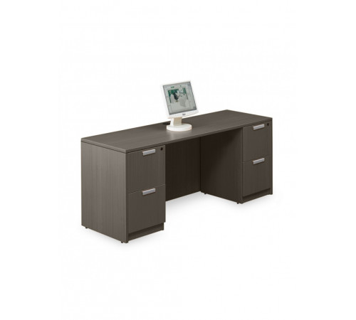 Стол Credenza – современный письменный стол с двойной подставкой (MSMLOFT)