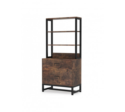 Шафа для документів — 2 шухляди та відкриті полиці (МСМ)