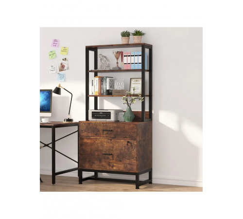 Шафа для документів — 2 шухляди та відкриті полиці (МСМ)