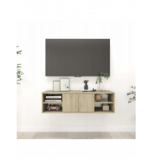 Настенная полка, дуб сонома