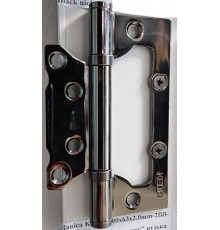 Занавес KEDR FLUSH 100x63x2.0mm-2BB-Black nickel "Бабочка" узкая