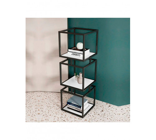 Стелаж MSMLOFT  — відкриті полиці на металевому каркасі