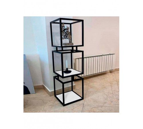 Стелаж MSMLOFT  — відкриті полиці на металевому каркасі