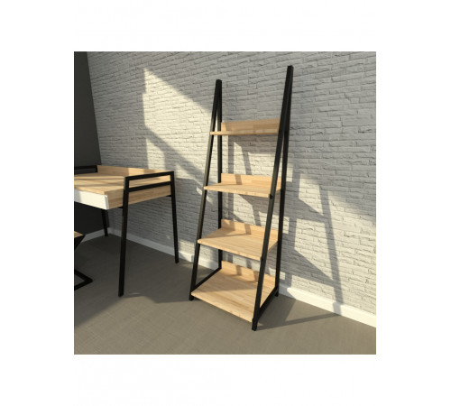 Офисный стеллаж в стиле Loft №5 – 52×40×150 см