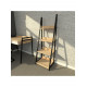 Офисный стеллаж в стиле Loft №5 – 52×40×150 см