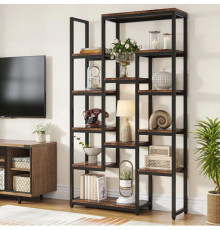 Стеллаж с 12 открытыми полками