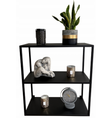 Настенная полка 3 уровня Hanging, черный