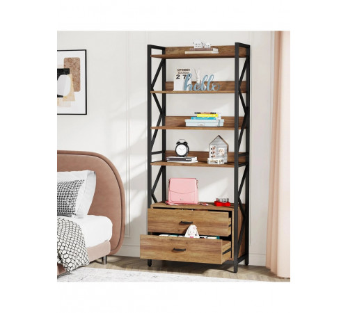 Стеллаж skiff 4 5-ярусный с 2 ящиками