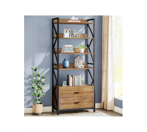 Стеллаж skiff 4 5-ярусный с 2 ящиками