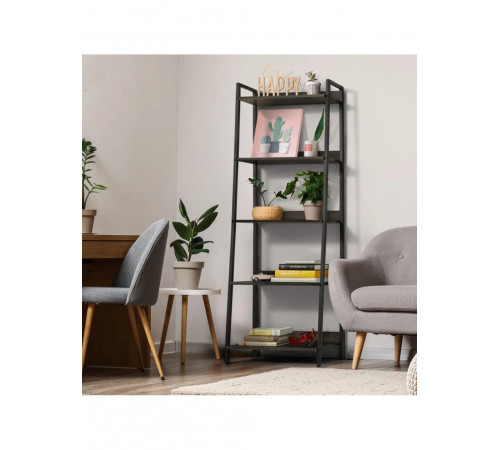 Стелаж “CAPHAUS” MSM — просторій 5-ярусний органайзер для дому чи офісу