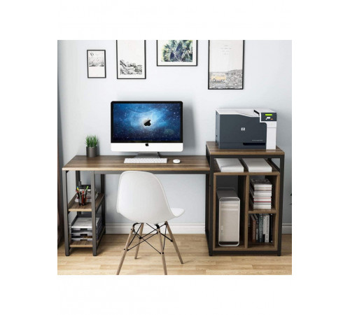 Комп’ютерний стіл для домашнього офісу з полицею