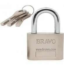 Замок навісний KEDR Bravo Rounded (50 мм, 3 ключі)