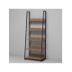Стелаж Ліброн 10 — елегантний відкритий стелаж для дому чи офісу