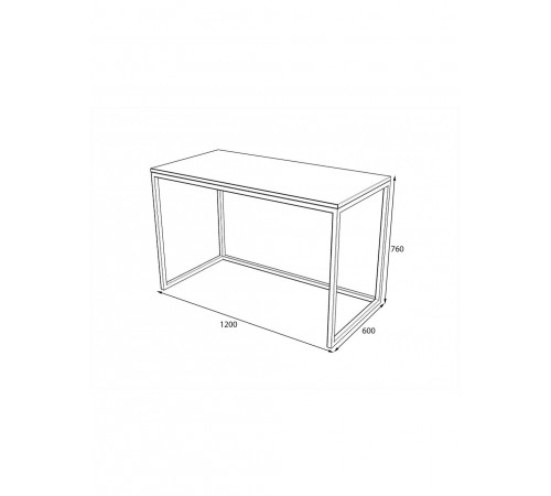 Стол офисный в стиле Loft