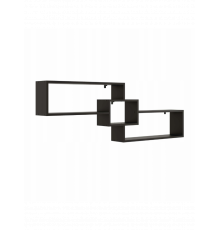 Підвісна полиця лофт, чорний