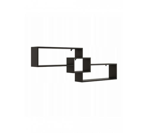 Підвісна полиця LOFT чорна