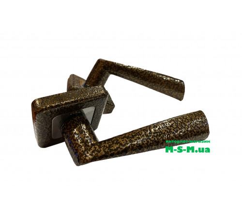 Дверная ручка раздельная Арико Браво медный антик