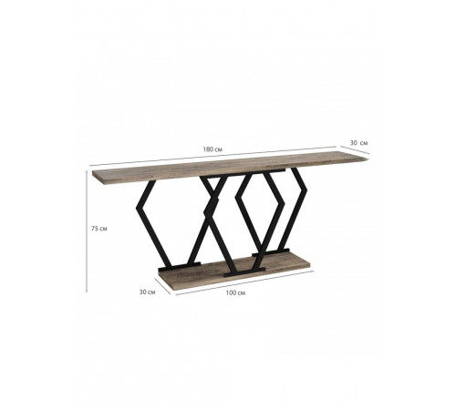 Консольный стол 180×30×75