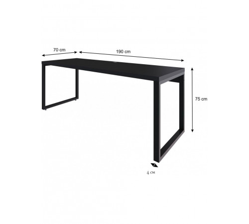 Письменный стол Yon, черный