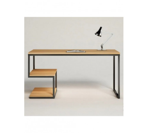 Стіл письмовий MSMLOFT з металевим каркасом — 120×60×75 см