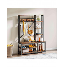 Вішалка 4в1 для передпокою з полицями