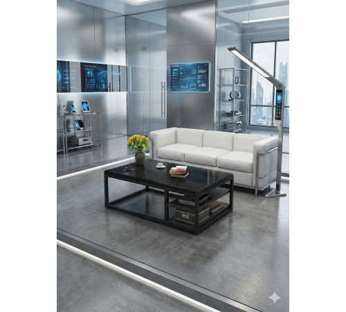 Журнальний столик —  із додатковими полицями