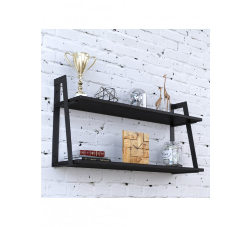 Полиця PL-5 — MSMLOFT, дві полки 68×20×40 см