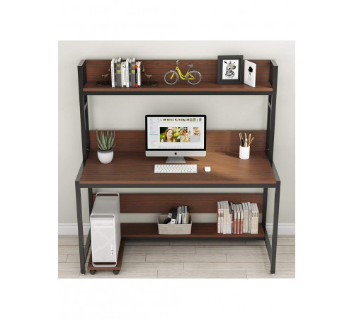 Стіл комп’ютерний у стилі MSMLOFT, каркас металевий