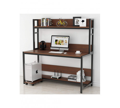 Стіл комп’ютерний у стилі MSMLOFT, каркас металевий