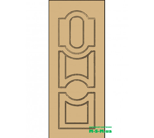 Межкомнатная дверь MSM 83 под покраску.