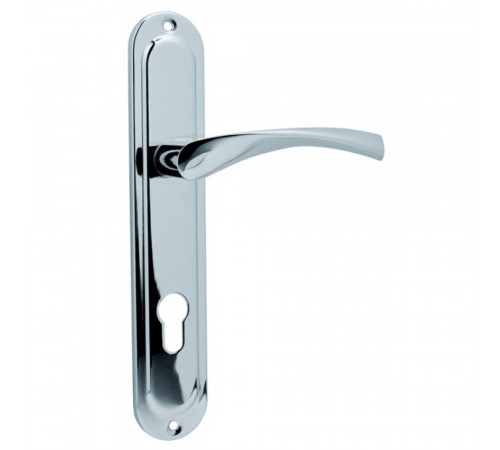 KEDR Дверна ручка на планці AL 85.323 CR