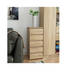 Комод, дуб сонома, 40 см