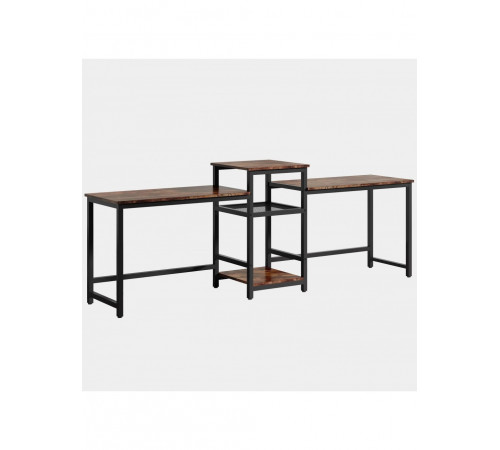 Двомісний письмовий стіл із полицями