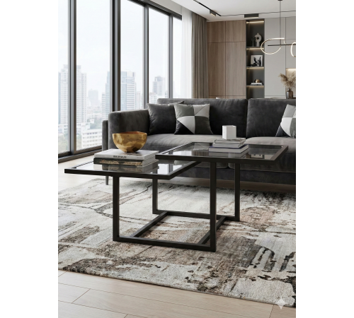 Журнальний столик Cof-tab-122: Прозорий акцент сучасного інтер'єру