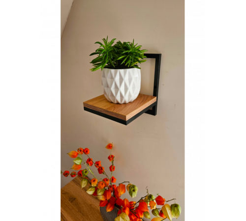 Настенная полка одинарная LOFT