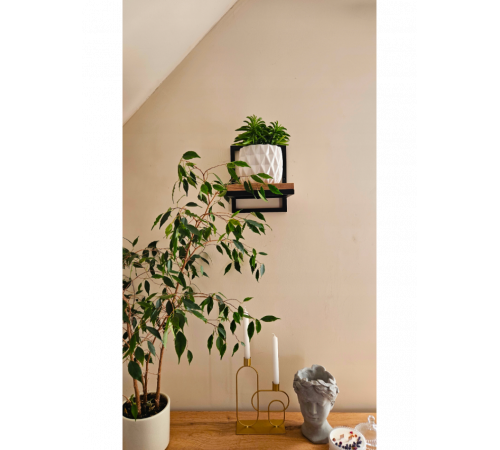 Настенная полка одинарная LOFT