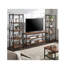 Metal Etagere TV Stand для телевизоров до 70"
