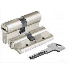 Цилиндр Kale 164 DBNE 35+10+45=90mm, никель, 5 ключей