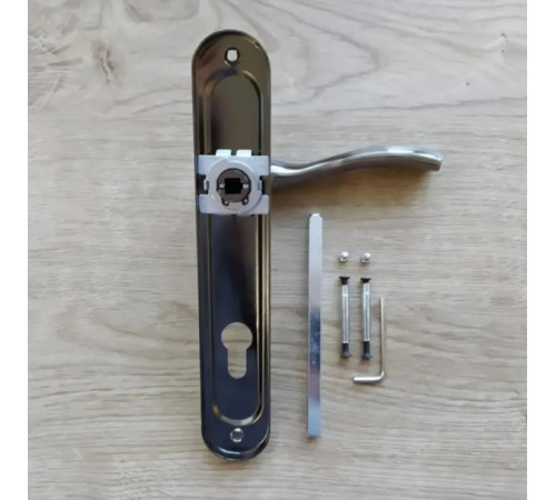 KEDR Дверна ручка на планці Kеdr AL 85.1313 (37 мм.) бронза